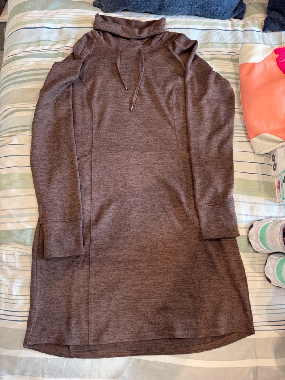 Kuhl Elia dress is Coffee.